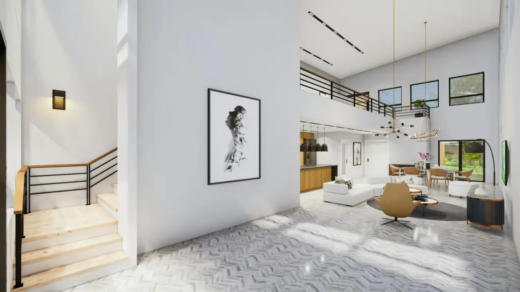 Minimalist Modern Living Room Interior Design