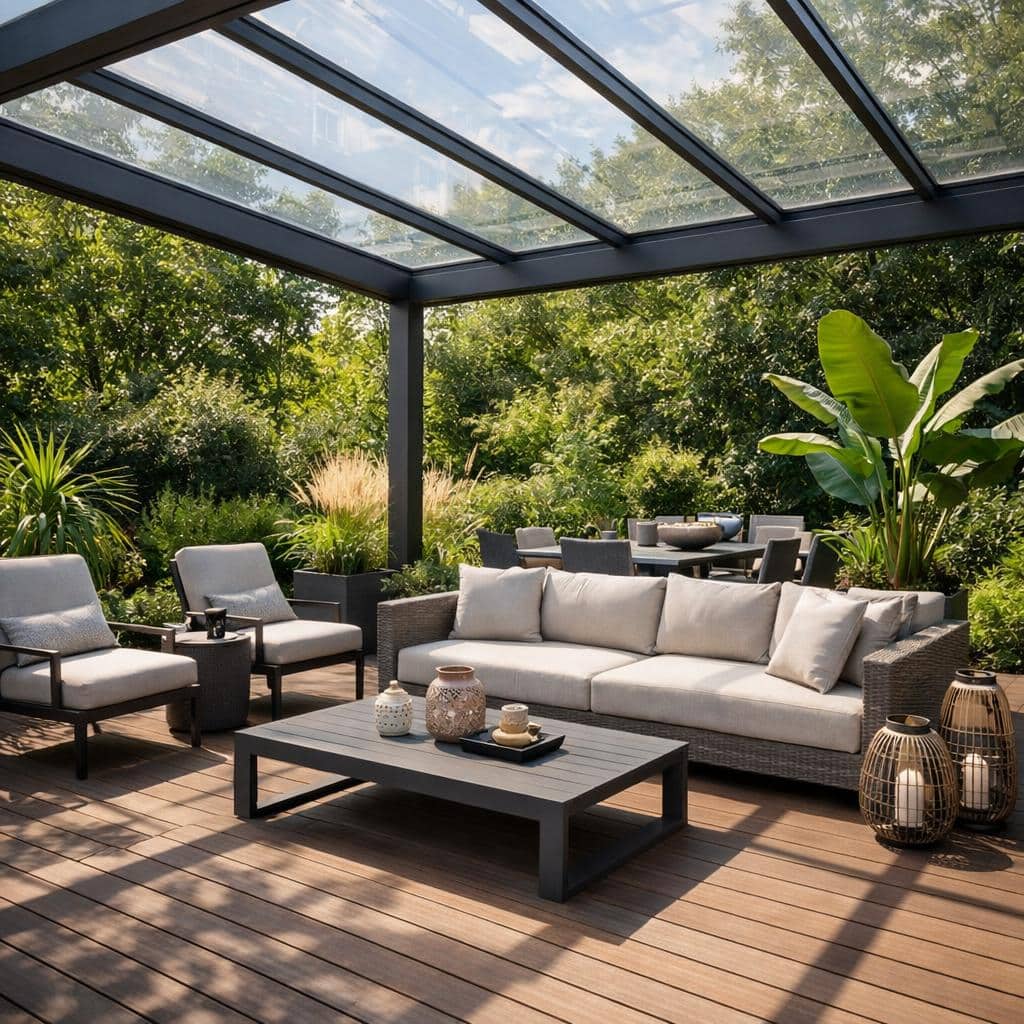 So gestalten Sie ein stilvolles und wetterfestes Outdoor-Paradies